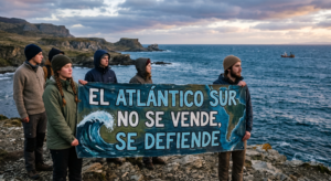 Ni verde ni futuro: Las juventudes fueguinas se oponen firmemente al acuerdo de la provincia con Wanchese Cooke